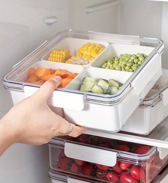 Clear Food Storage Tray For Hot Pot Meal Prep And Snacks - Temu