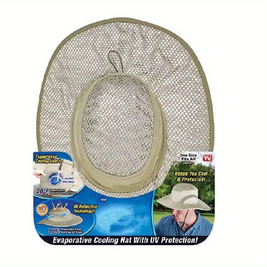 Arctic Wide Brim Round Straw Fly Fishing Hat For Sun Protection And Cold  Air Anti UV Sunscreen Cooling Hat From Bvkdx, $19.3