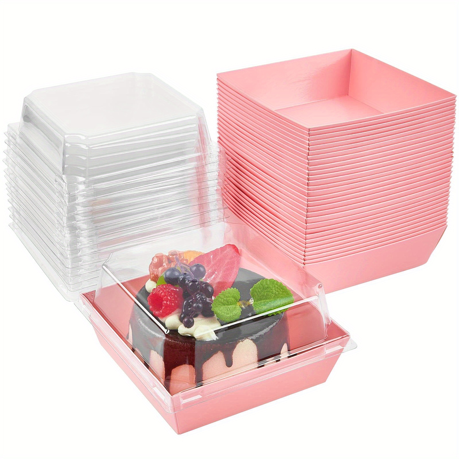 Charcuterie Boxes Clear Lids Oil proof Paper Dessert - Temu