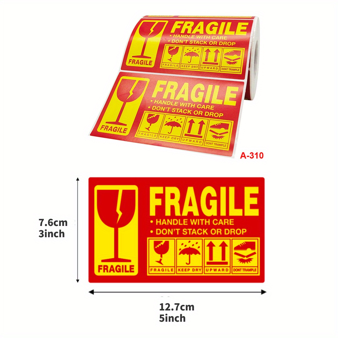 Do Not Drop Label - 3 x 5