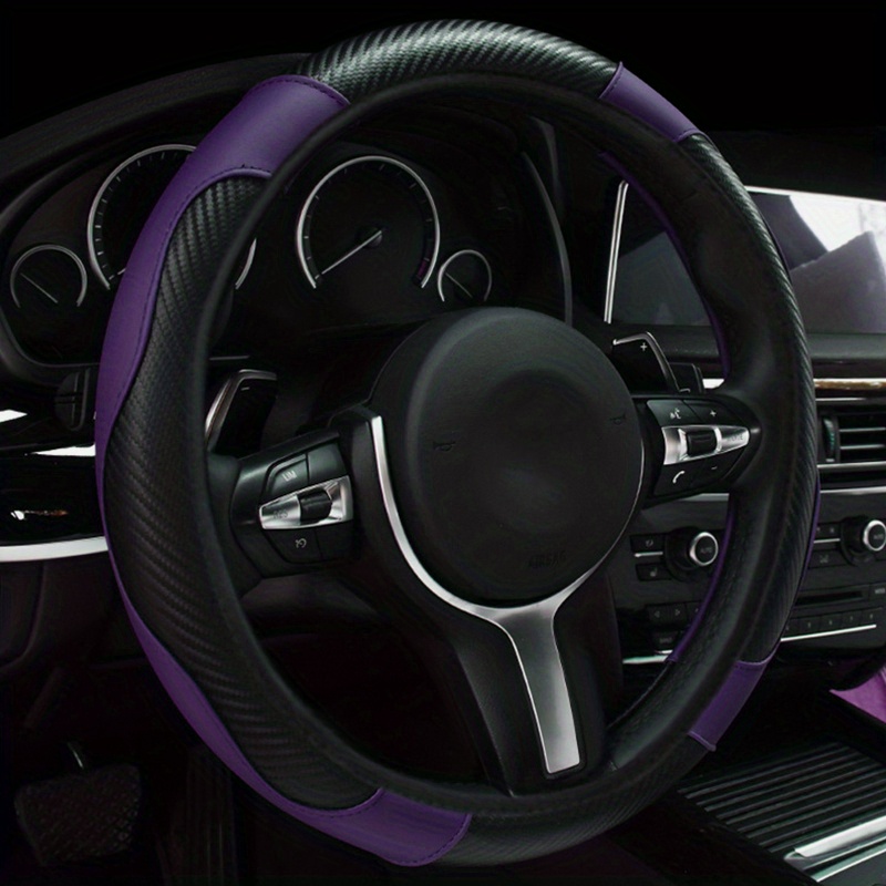 Green Marble Car Steering Wheel Cover Comfort Grip Car - Temu