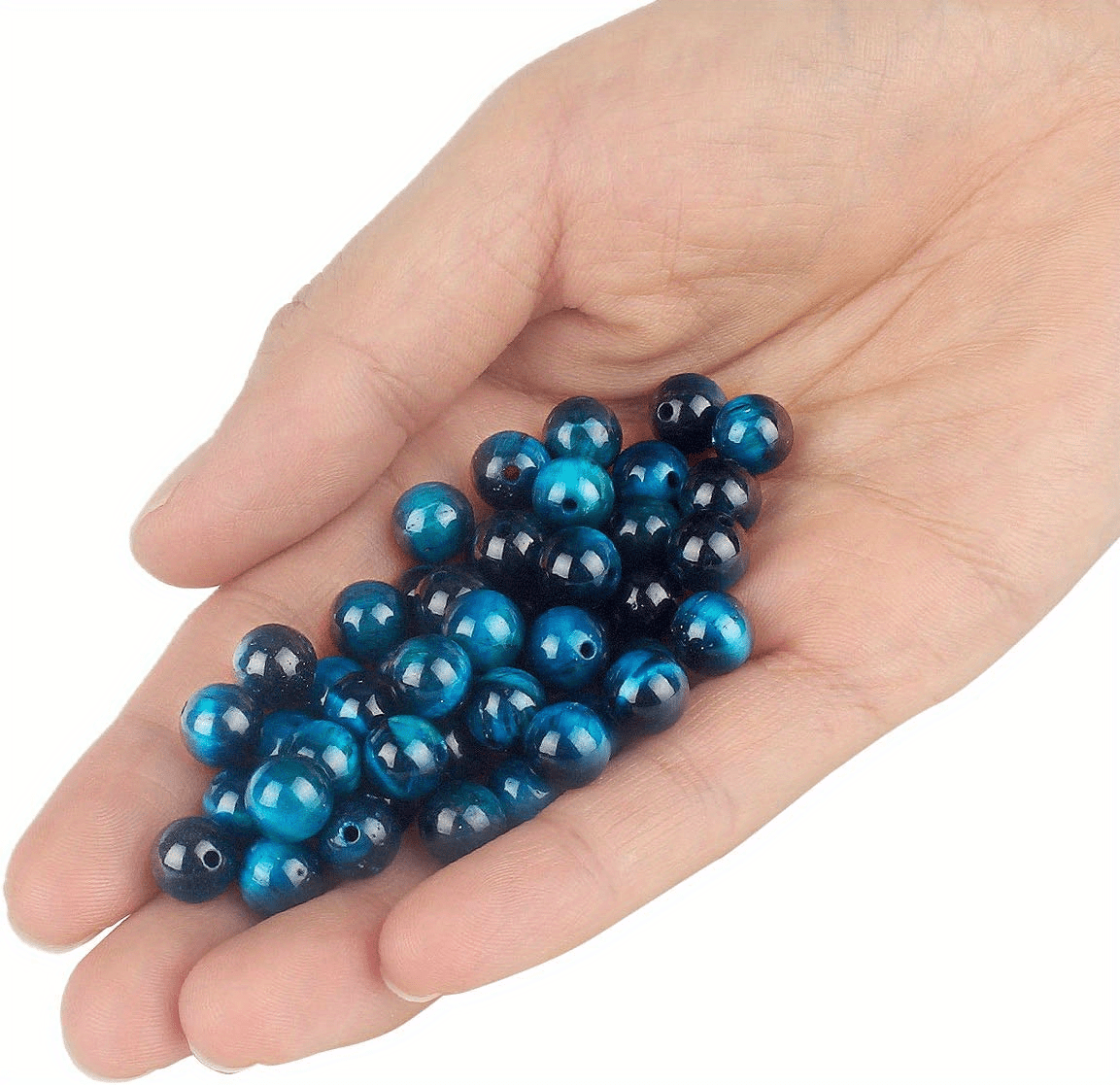 6 8 10мм 60 46 35шт. бусины из тигрового глаза, натуральный камень, свободные бусины для изготовления бижутерии, браслетов, ожерелий, серег, аксессуаров, детали 1