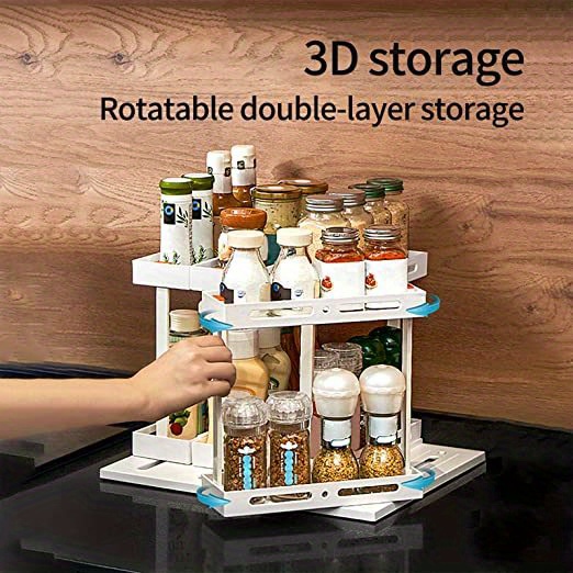 Kitchen Accessories Organizer Rack Multi-function Spice Storage