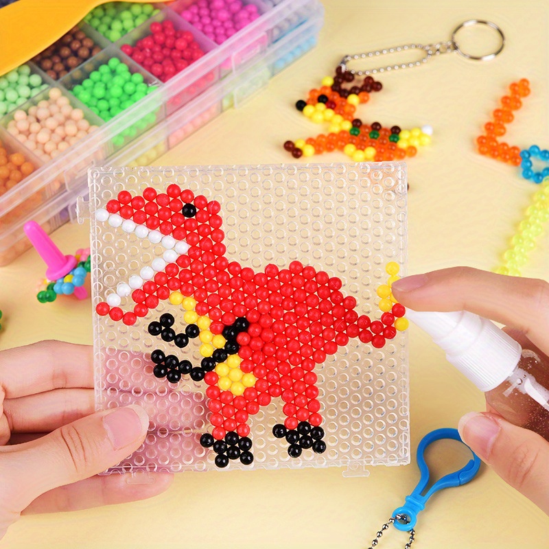 Diy Water Magic Beads Children's Animal Model Handmade - Temu