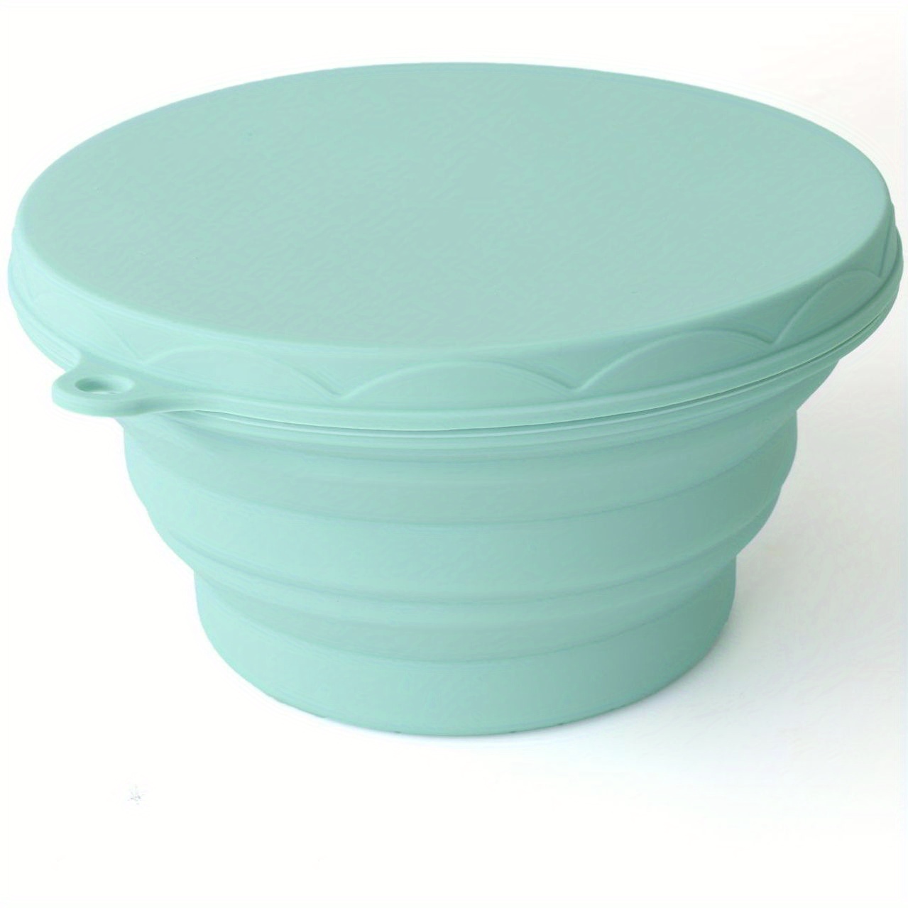 Camping Bowls With Lids Foldable Silicone Collapsible Bowl - Temu