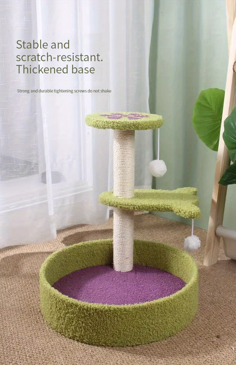 cat climbing frame sisal special cat tree large cat scratching board toy cat scratching column cat supplies details 4