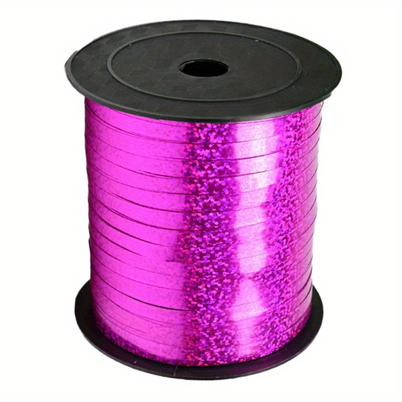 PartyWoo Silver Ribbon, 500 Yard Curling Ribbon for Crafts, Balloon Ribbon,  Glitter Ribbon for Gift Wrapping, Ribbon for Balloon