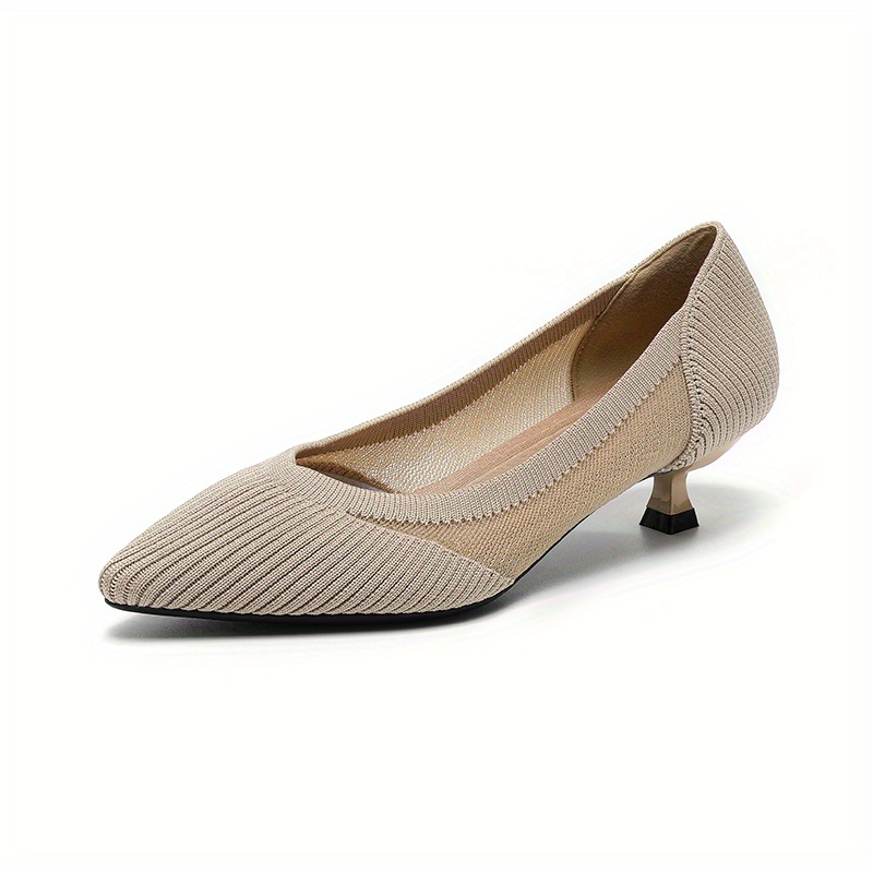 Beige on sale kitten heels