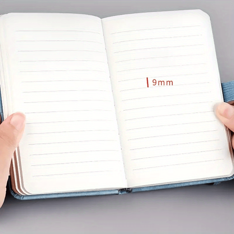 A7 Mini Pocket Ruled Notebook Pen Holder /200 Pages Size Temu Philippines