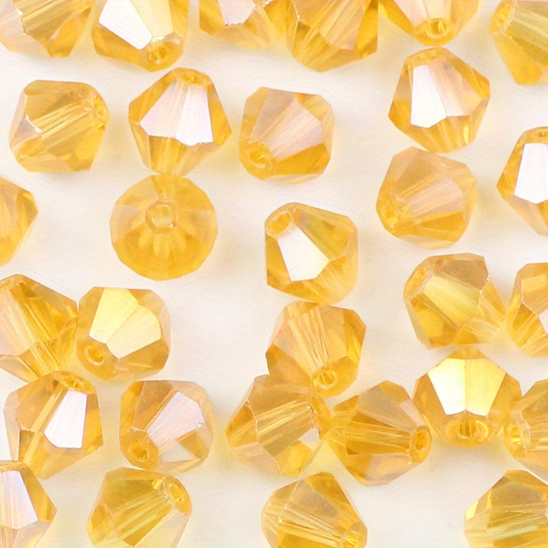 Wholesale 2/3/4/6/8mm Bicone Crystal Beads AB Color Cut Faceted Round Glass  Beads for Jewelry Making Bracelet Accessories - Price history & Review, AliExpress Seller - Beads Kingdom