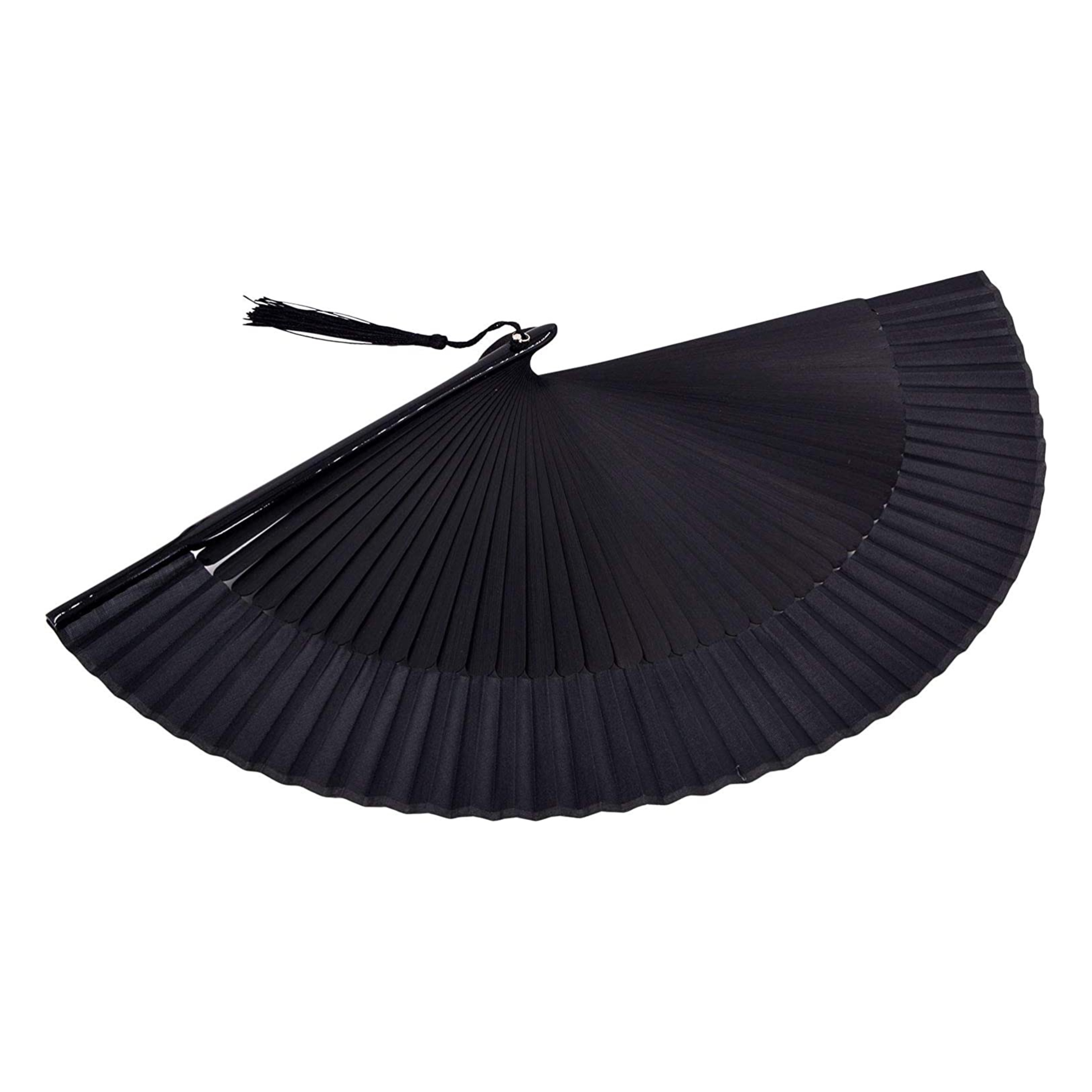 8.27 Inches (21 Cm) Handheld Fan Bamboo Folding Fan Chinese/Japanese Charming And Elegant Retro Style Fan details 2