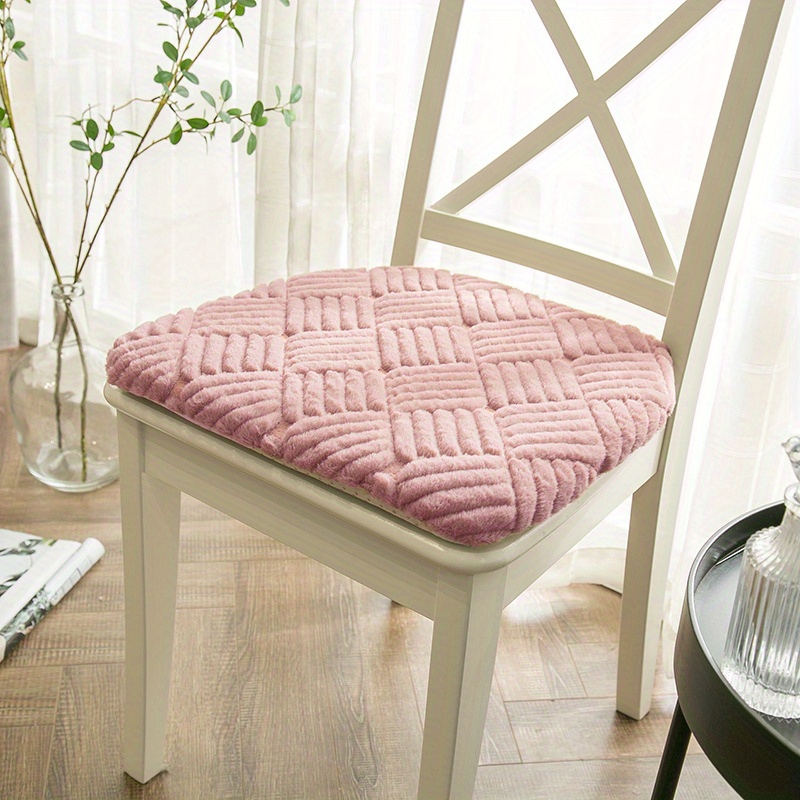 Dining Chair Cover Chair Seat Cushion Pad Slipcover Non-Slip with