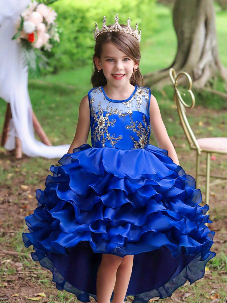 Royal blue dress outlet girls