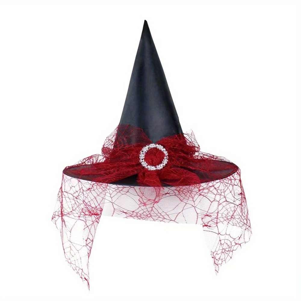 1pc Cappello Strega In Lana Unisex Feste Halloween E Uso Quotidiano, Scelta  Ideale Regali - Gioielli E Accessori - Temu Italy