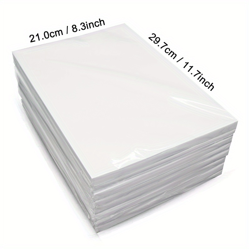 A4 Double Side High Glossy Photo Paper High-gloss Coated Paper for Printer