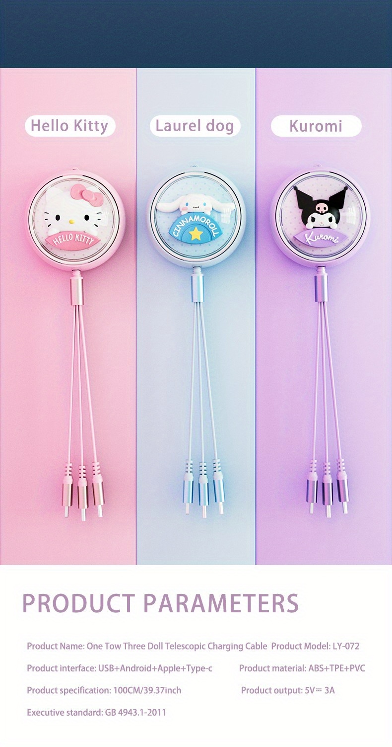 3-in-1 Data Cable