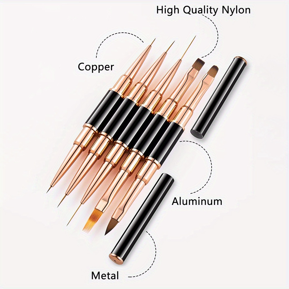 Nylon Thin Hook Line Pen Art Painting Brush Set Portable Temu
