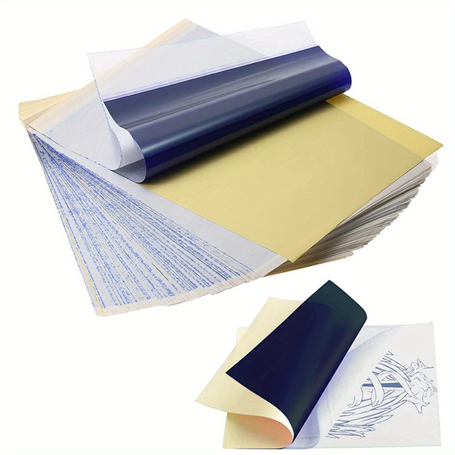 Buy Tattoo Transfer Paper 50 Sheets A4 Size, LifeBasis Tattoo Tracing