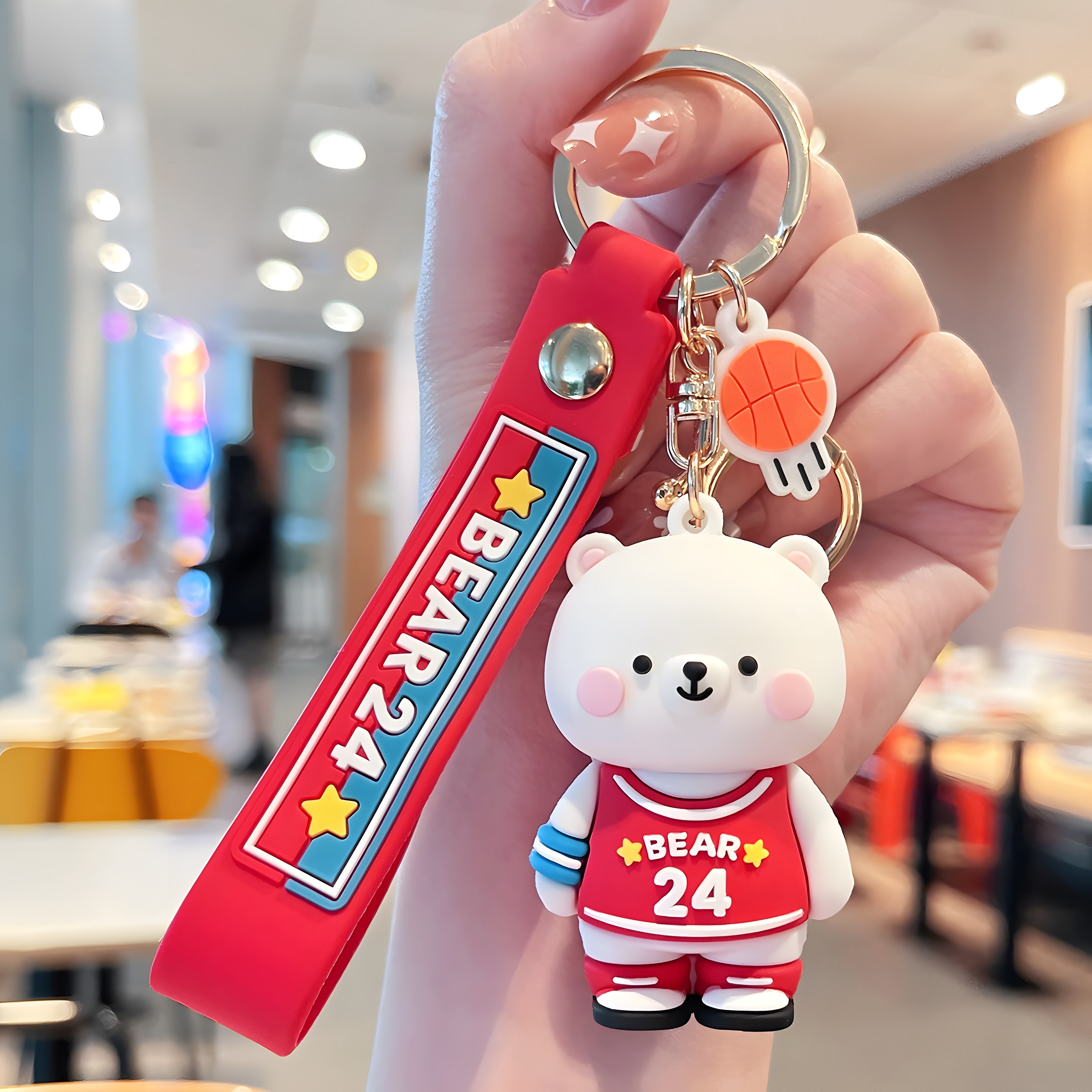 Brown Bear Keychain