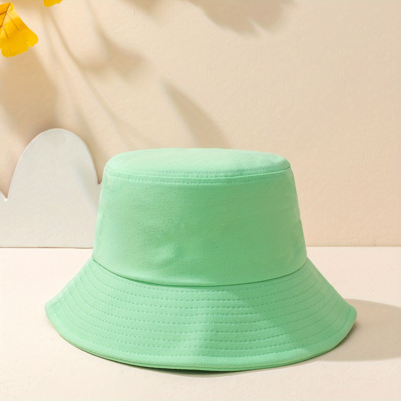 Candy Color Y2k Bucket Hat Simple Casual Basin Hat - Temu