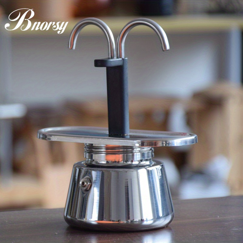 Stainless Steel Mocha Pot Coffee Pot Travel Going Tea Temu