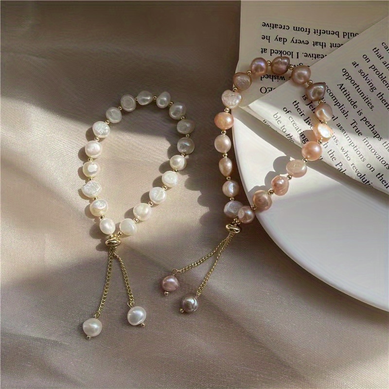 Delicate Imitation Pearl Bracelet Temperament Trend Luxury Elegant ...