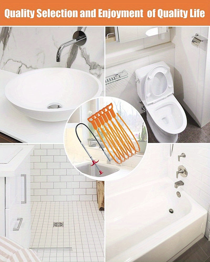 Drain Cleaner Toilet Sink Hair Clog Remover: Hair Drain - Temu