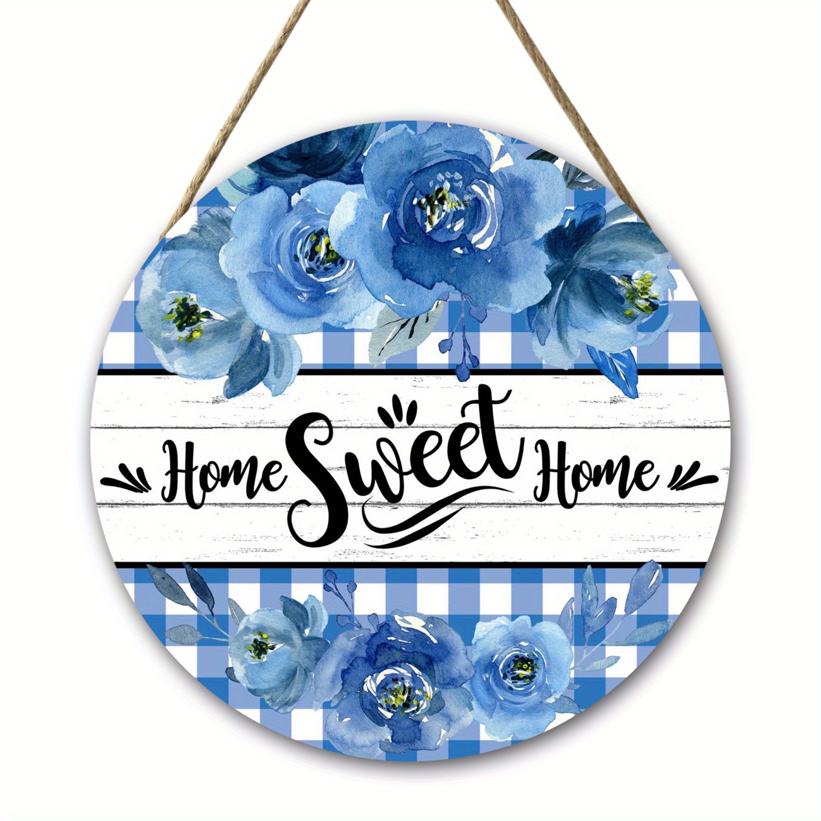 Urboii™ Welcome Home Home Sweet Home Quote Printed Wall Hanging