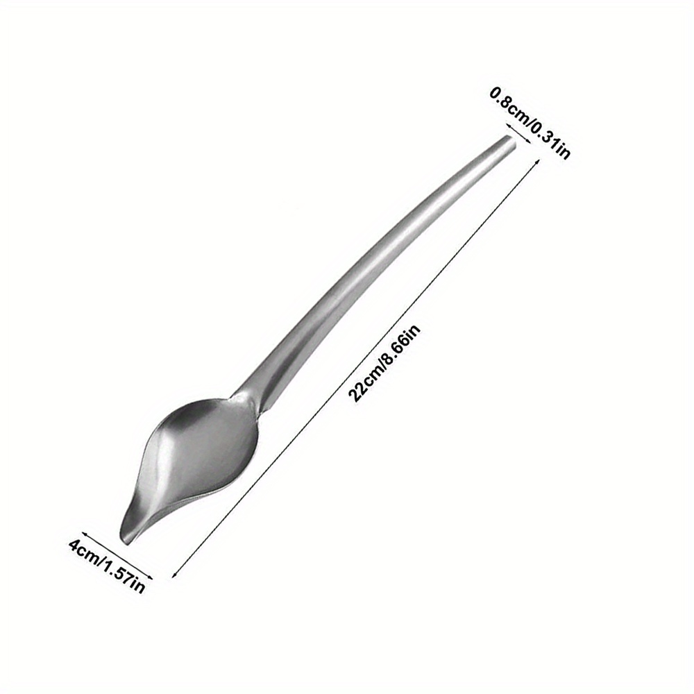Temu – TEMU Diy Stainless Steel Chocolate Spoon With Flower Decoration Strainer Baking Cake Tools