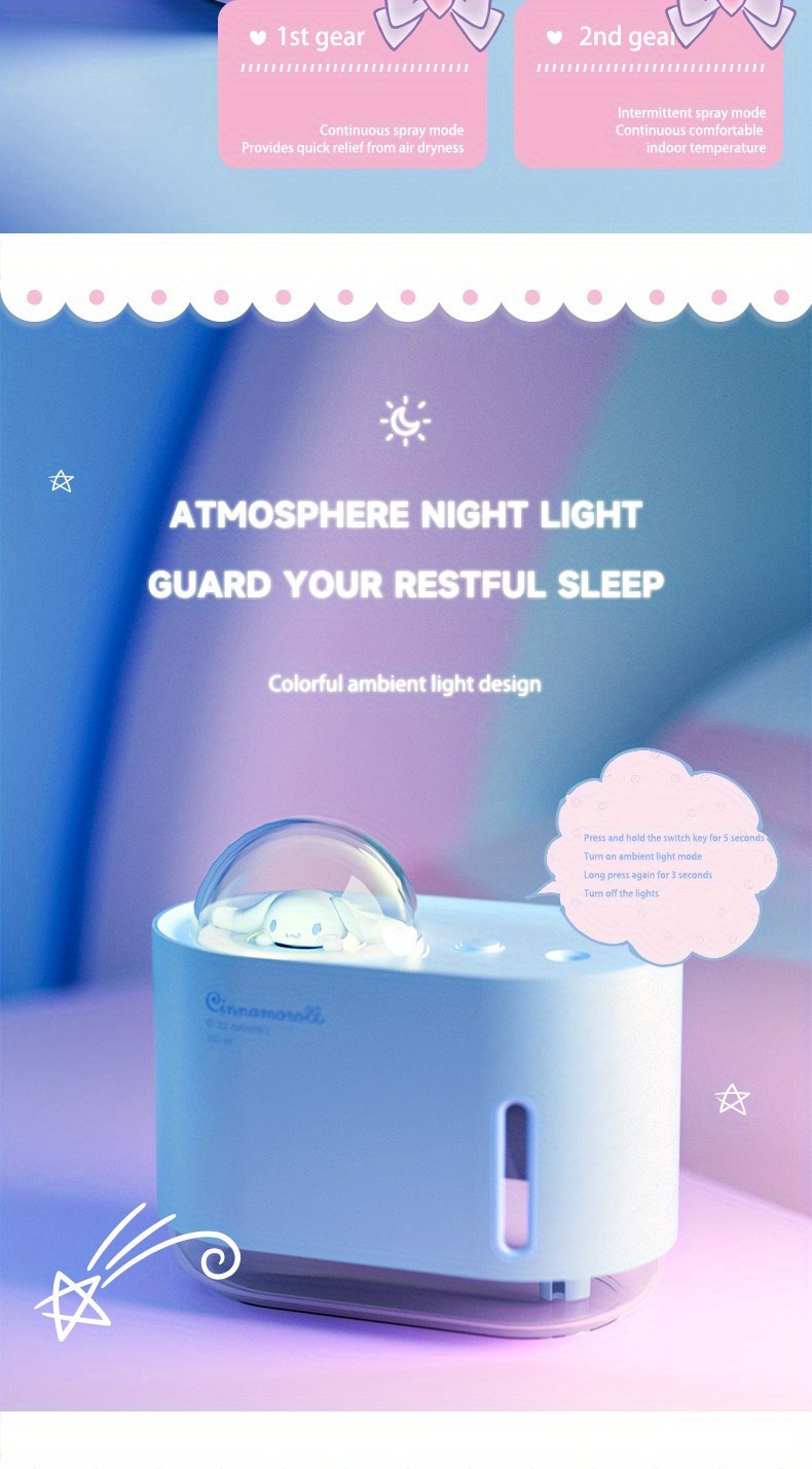 Cinnamoroll Kuromi Space Capsule Humidifier Small - Temu