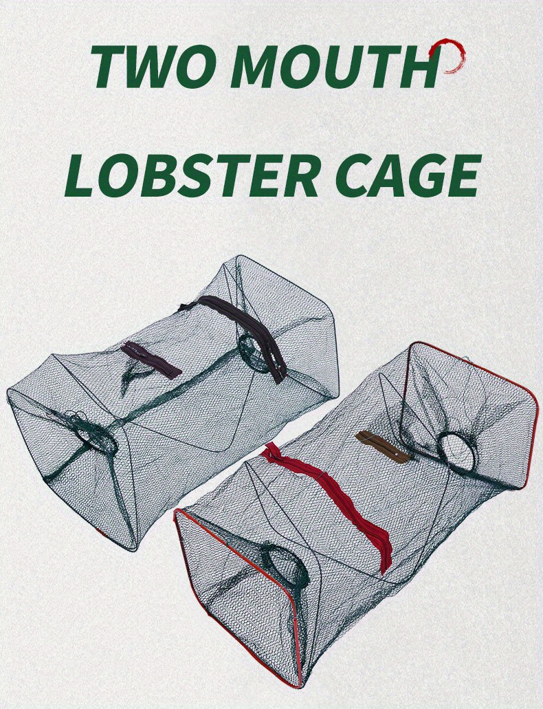 Portable Foldable Fishing Bait Trap Catch Fish Shrimp Cage - Temu
