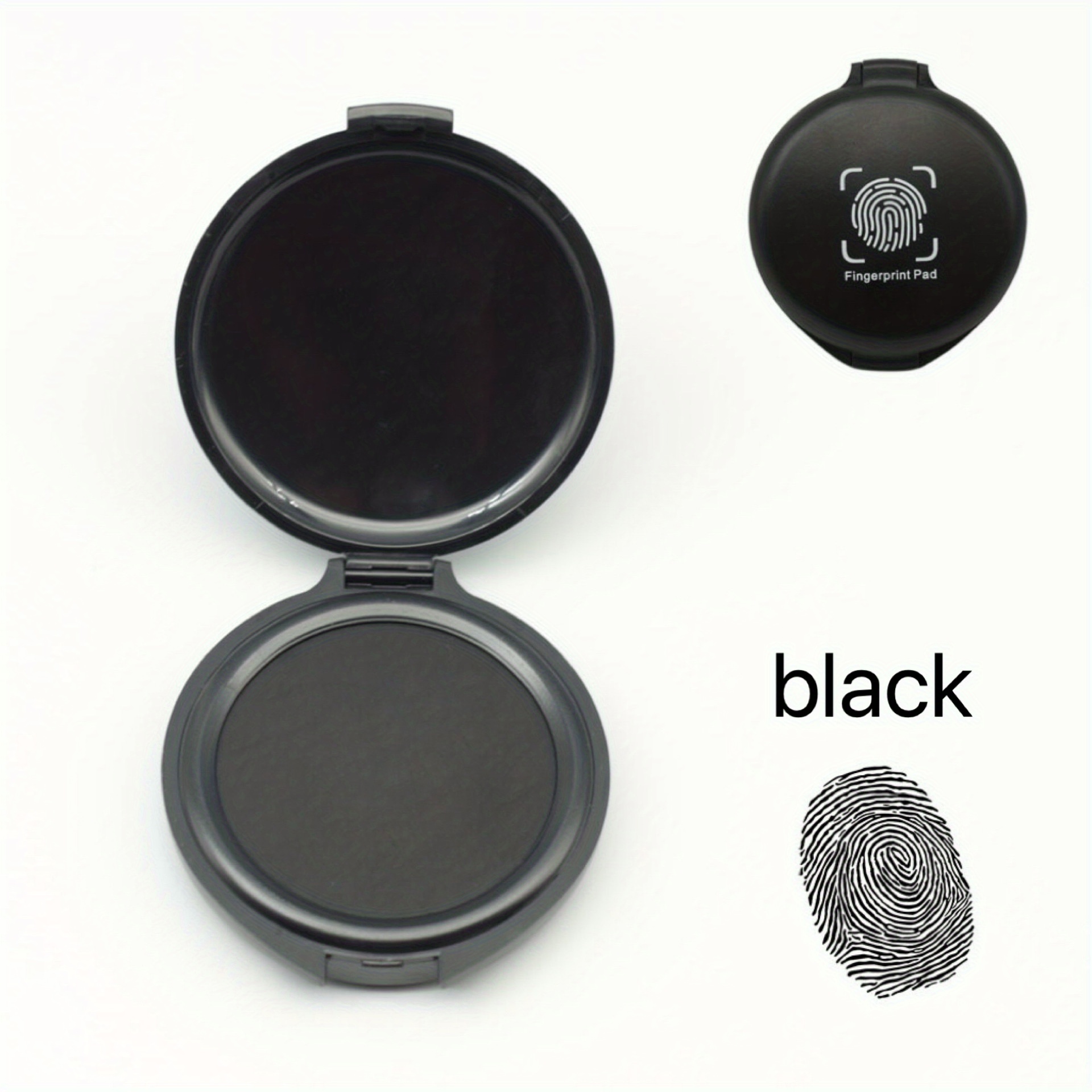 Thumbprint Fingerprint Ink Pad For Notary Supplies - Temu