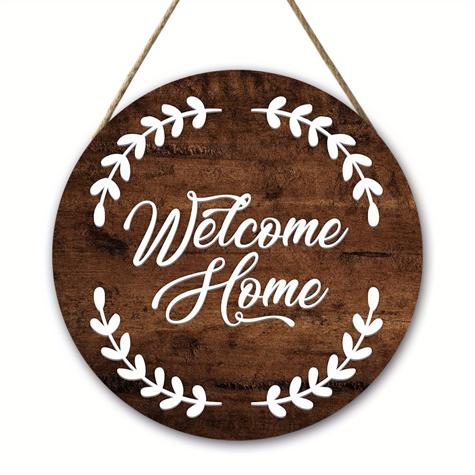 Urboii™ Welcome Home Home Sweet Home Quote Printed Wall Hanging