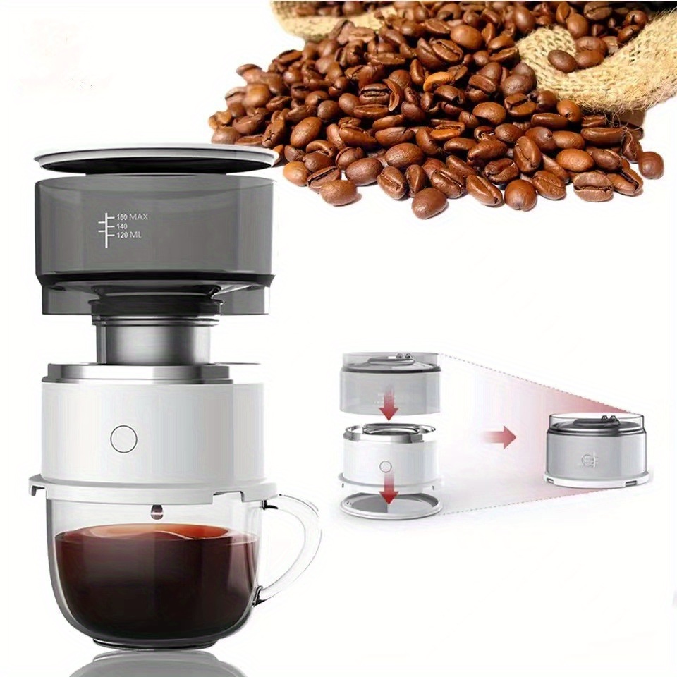 Portable Drip Coffee Pot Smart Automatic Hand Brewing Coffee