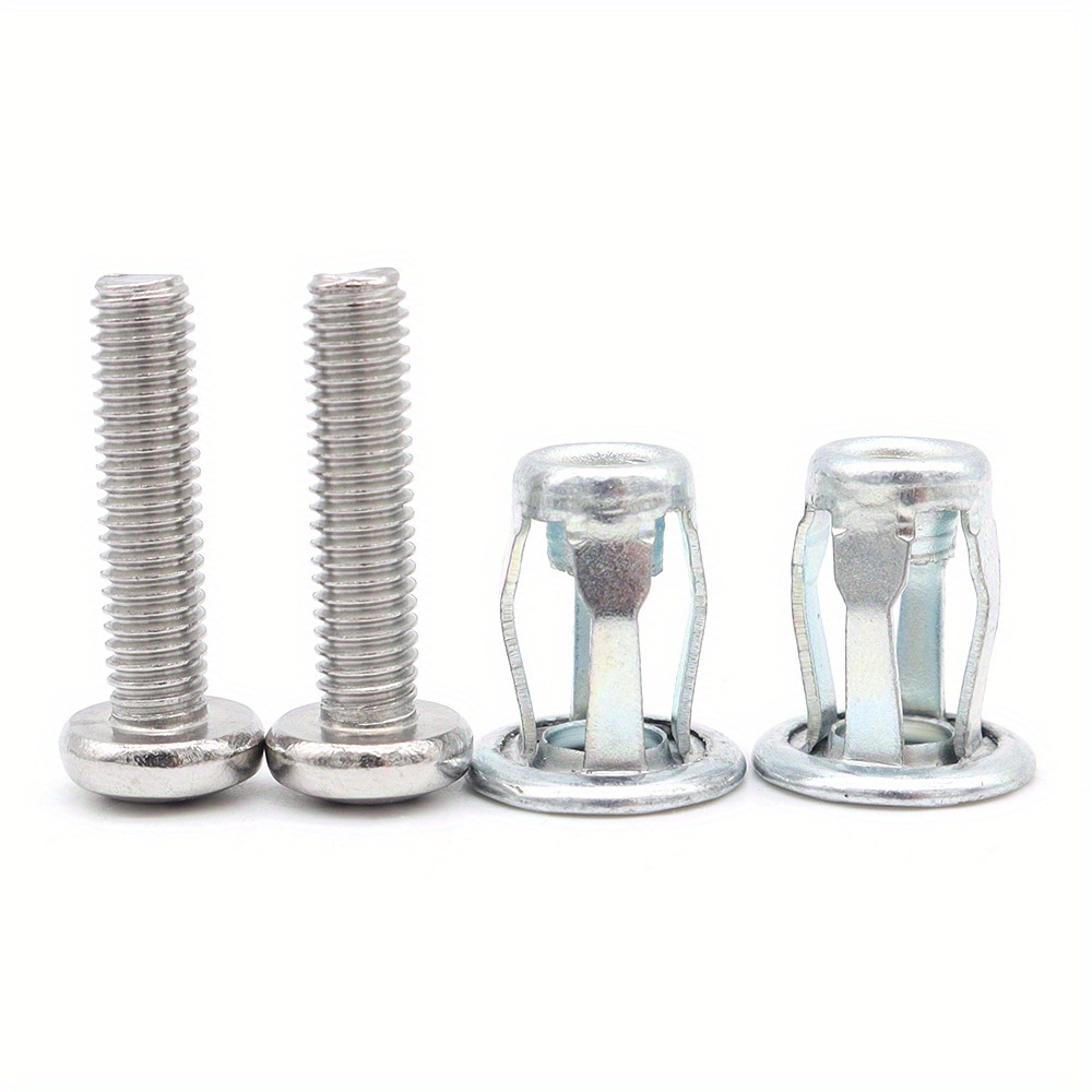 Jack Petal Nut Stainless Steel Screw Combination Kit Diy - Temu