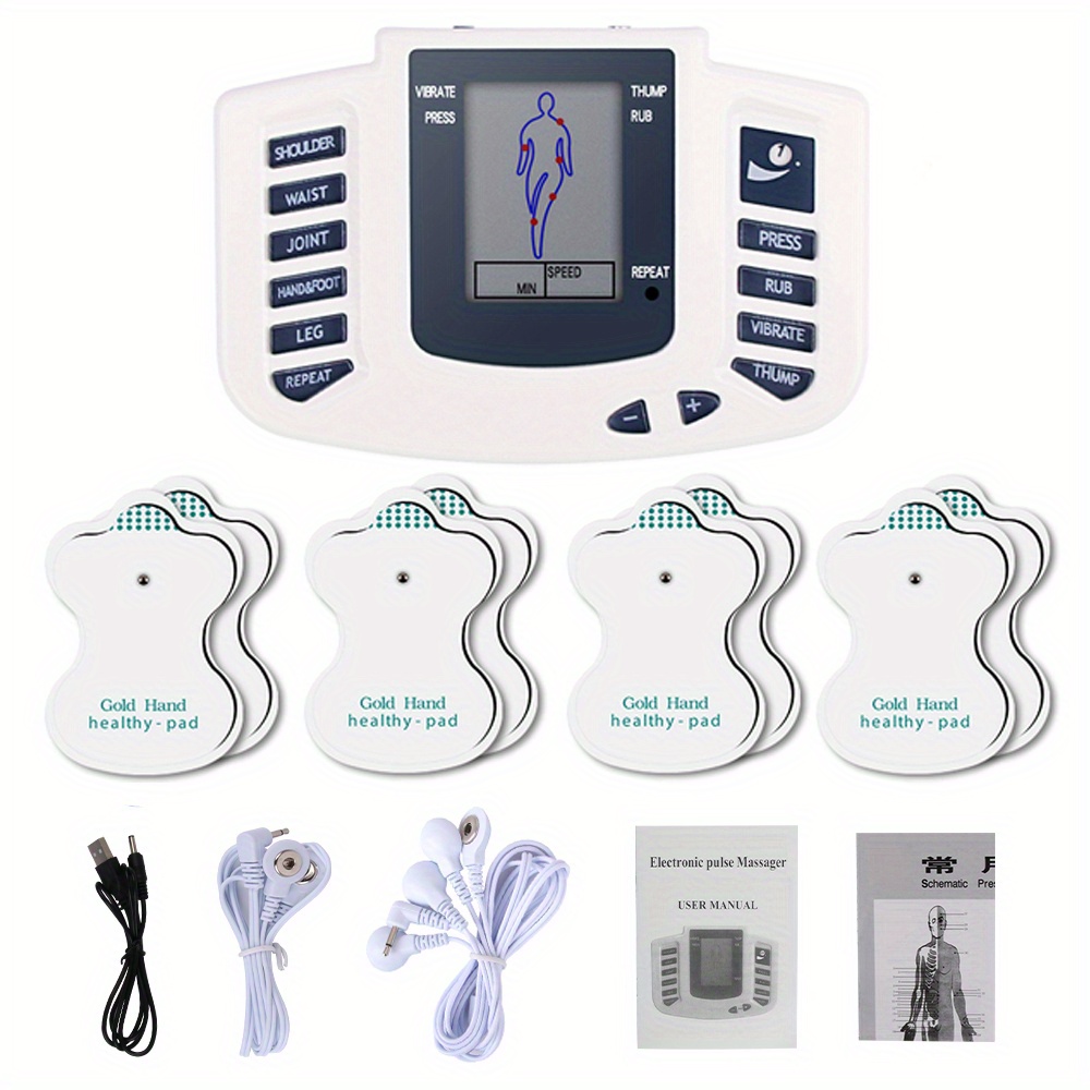 Unit Electronic Pulse Massager, Muscle Relax Stimulator For