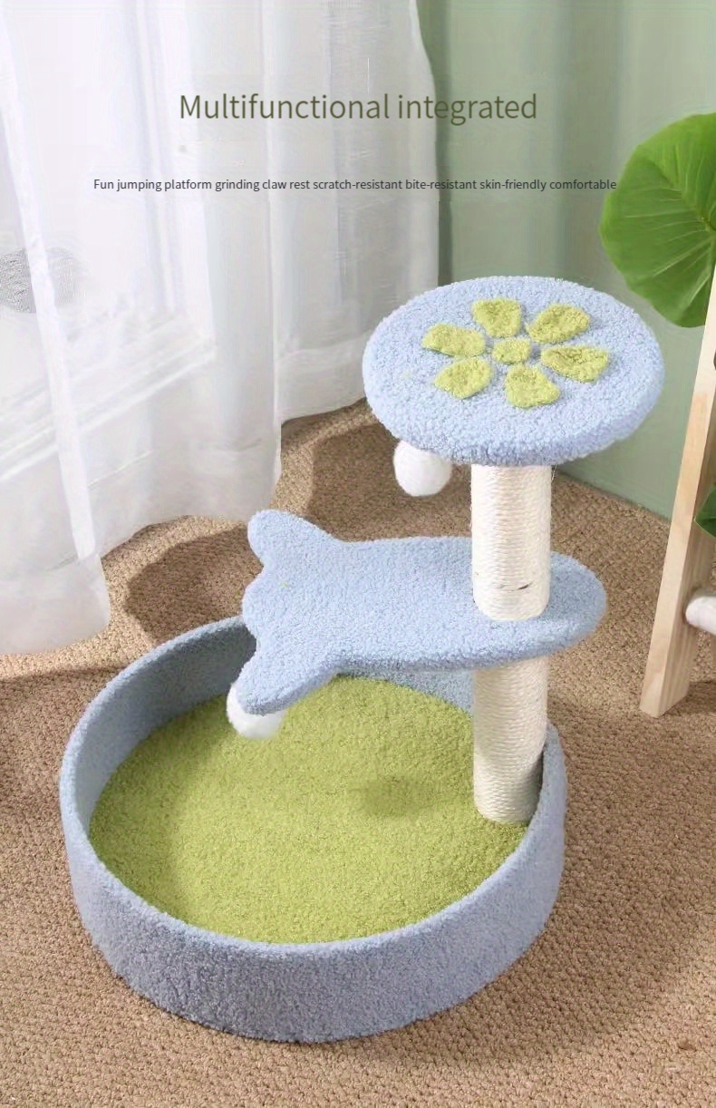 cat climbing frame sisal special cat tree large cat scratching board toy cat scratching column cat supplies details 3