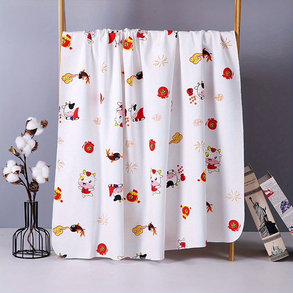 Baby Pure Cotton Wrap Blanket, Soft & Breathable