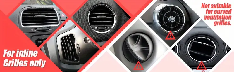 10pcs car air conditioner decoration strip for vent outlet universal waterproof bendable air vent outlet trim decoration suitable for most air vent outlet car interior accessories details 2