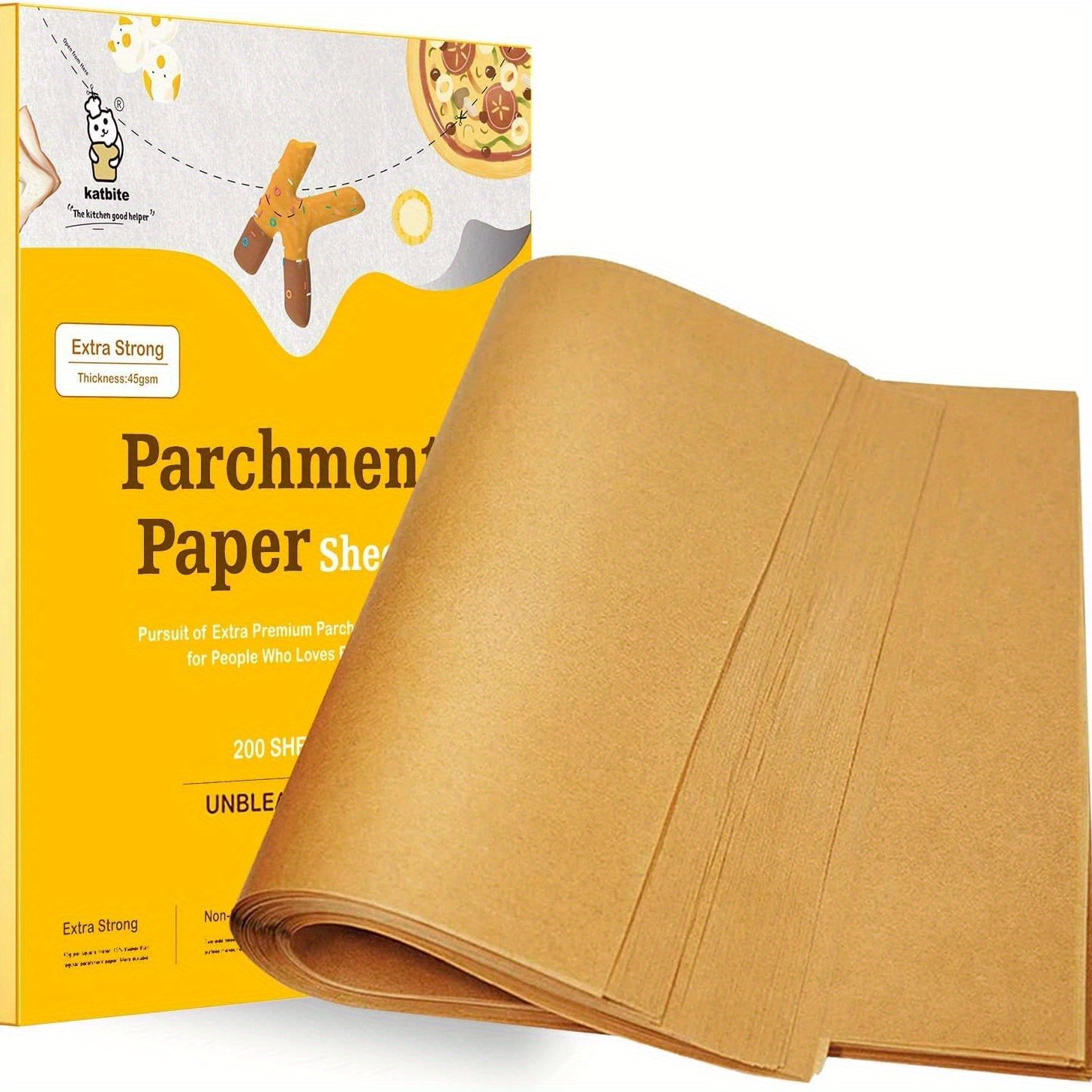  200 Pcs Parchment Paper Sheets 9 x 13 Inches, Precut Parchment  Paper for Baking, Air Fryer Disposable Paper Liner, HOFHTD Non-Stick  Cooking Papers for Grilling, Frying, Steaming: Home & Kitchen