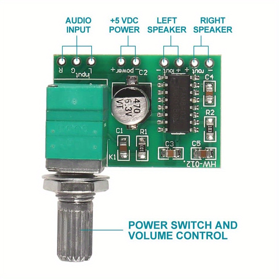 Mini Pam8403 5v Amplifier Board Digital Power Temu