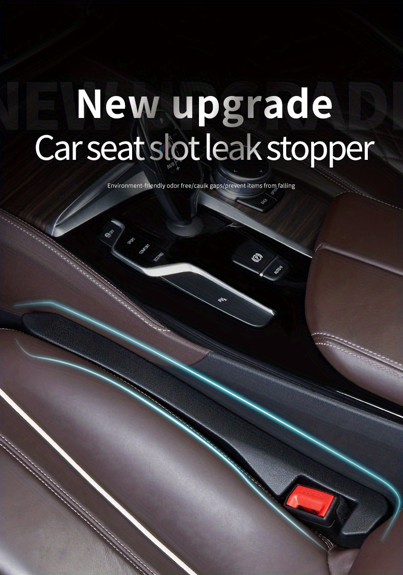 Imported Suede Car Seat Gap Plug Strip Car Interior Decoration Modification  Supplies Seat Side Clip Seam Leak-Proof Plug nFat