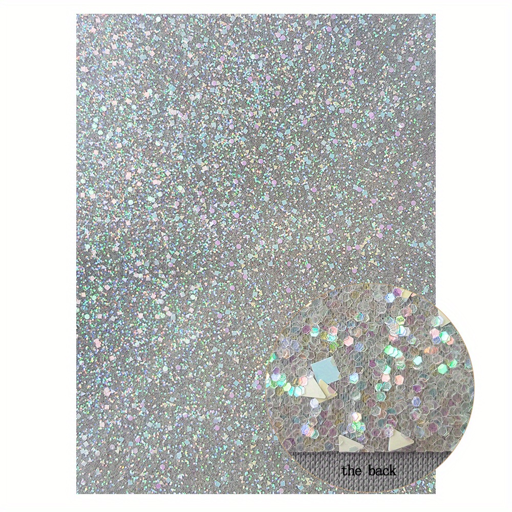 Chunky Glitter Fabric Soft Synthetic Leather Shiny Bow - Temu Austria