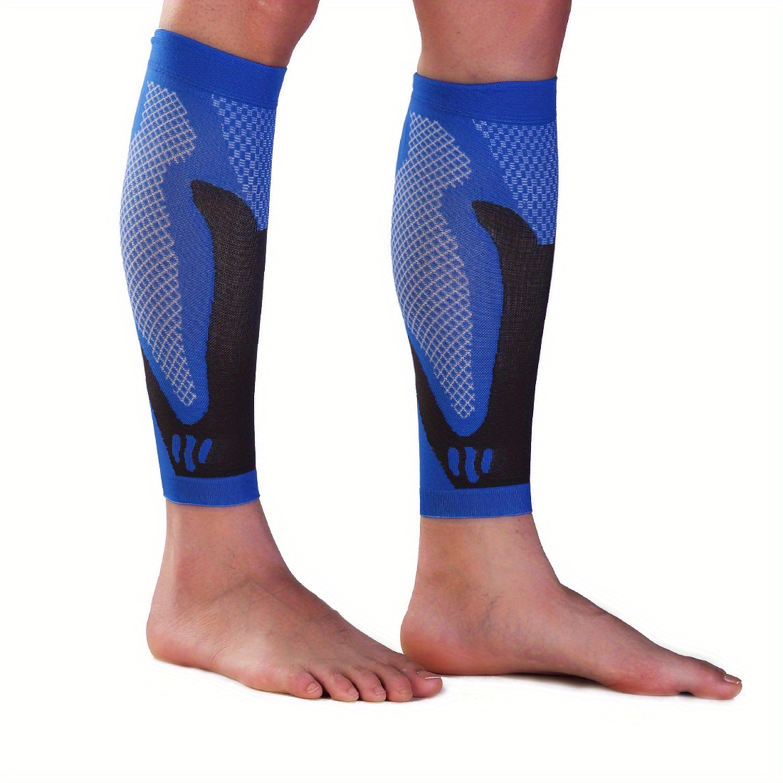 1 Pair Breathable Compression Calf Sleeve Sports Gym Hiking High Elasticity Calf  Support Fitness Weightlifting, Don't Miss Great Deals