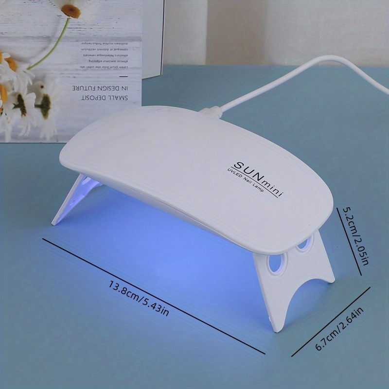 6 Lampadine A Led Uv Curing Lamp Luce Cura Professionale - Temu Italy