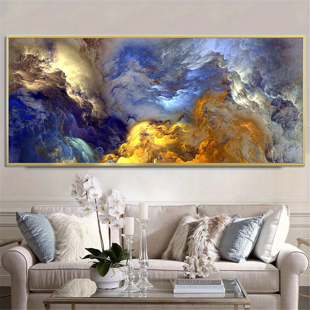 Colorful Clouds Canvas Print High definition Wall Art Home Temu
