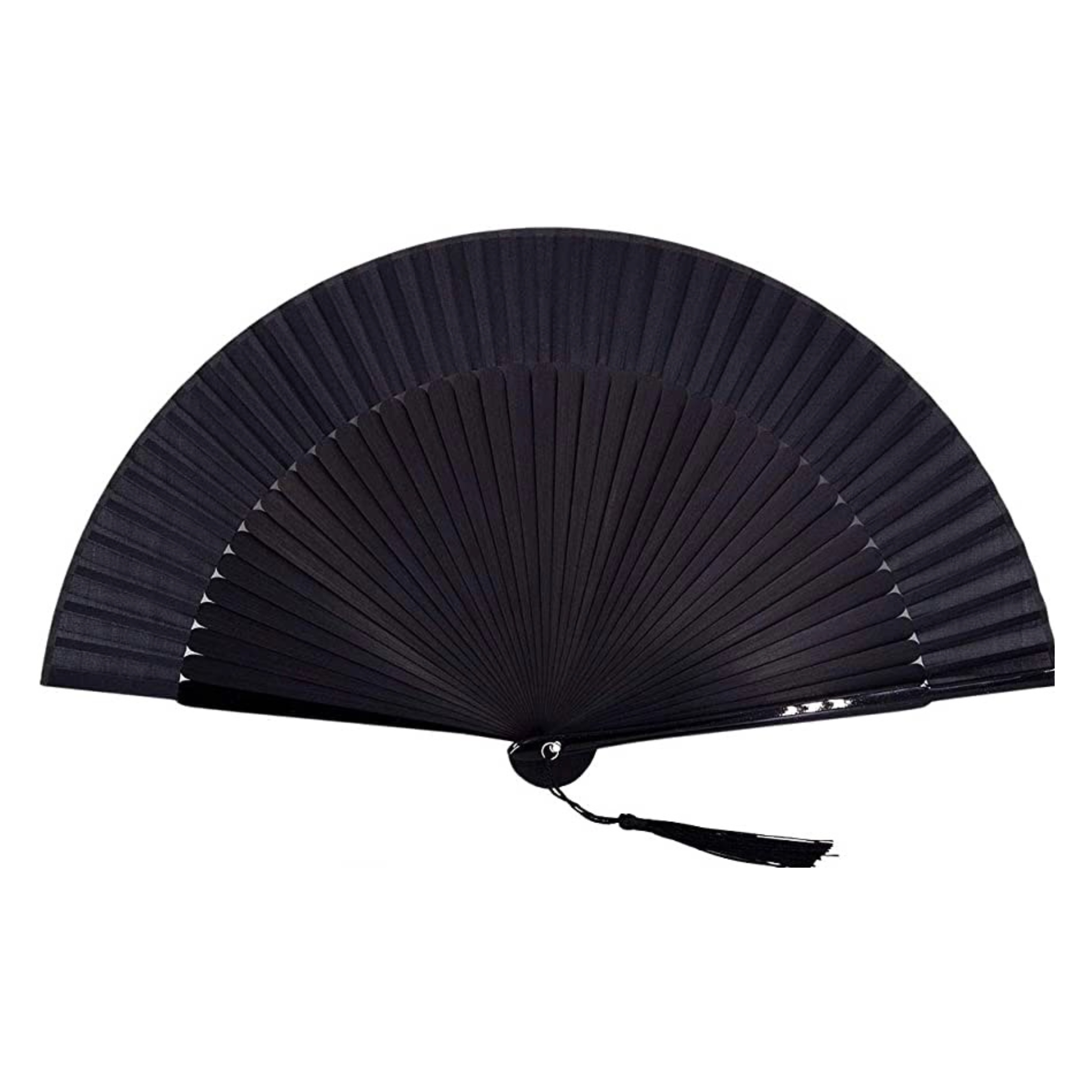 8.27 Inches (21 Cm) Handheld Fan Bamboo Folding Fan Chinese/Japanese Charming And Elegant Retro Style Fan details 5