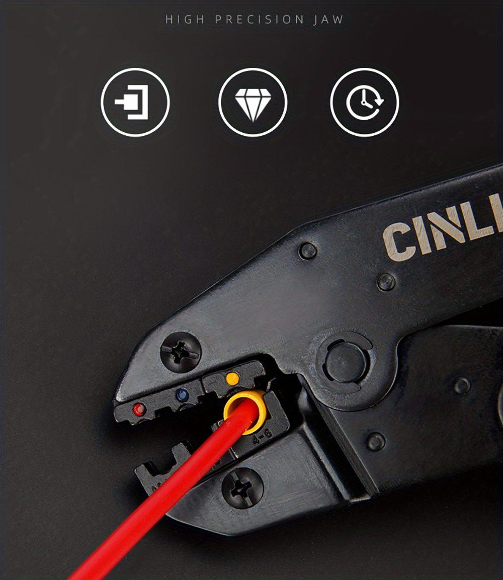 Ratchet Wire Terminal Crimper High Quality Crimping Tools Temu