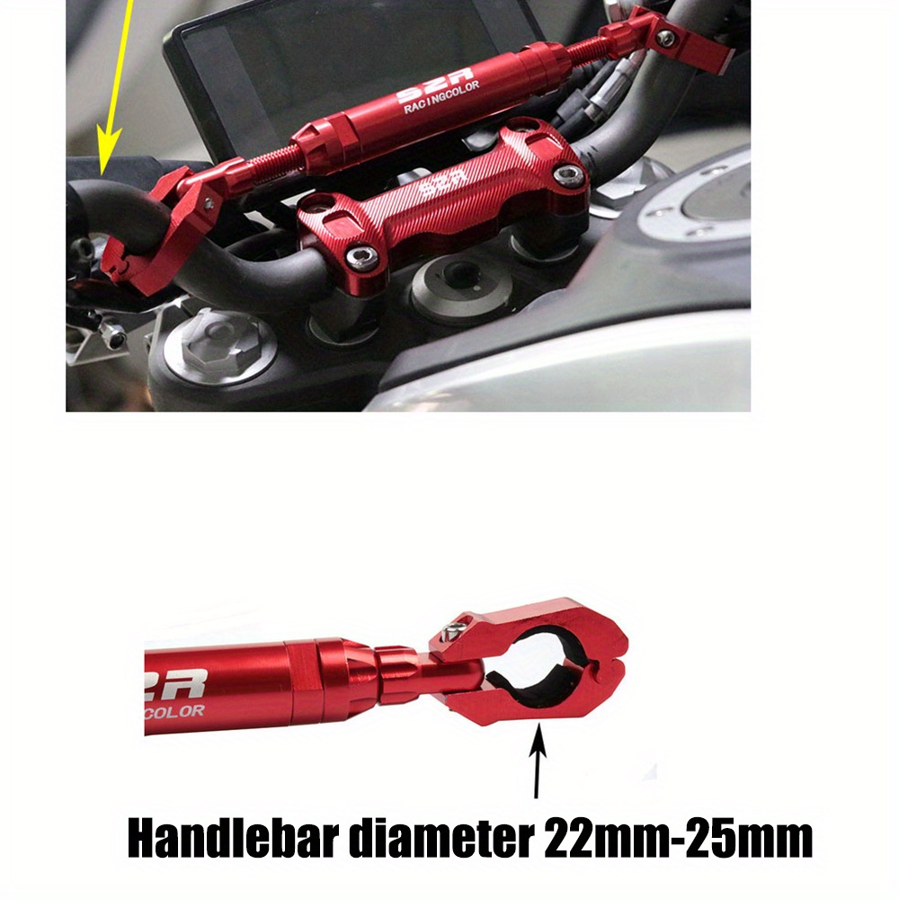 motorcycle handlebar adjustable balance grips handle bar steering wheel cross bar for suzuki v strom dl650 dl250 dl1000 vstrom accessories details 0
