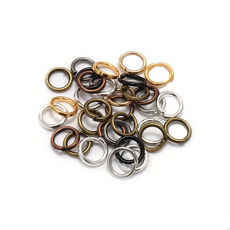 Open Jump Rings Kit Silver And Golden Jump Rings With - Temu